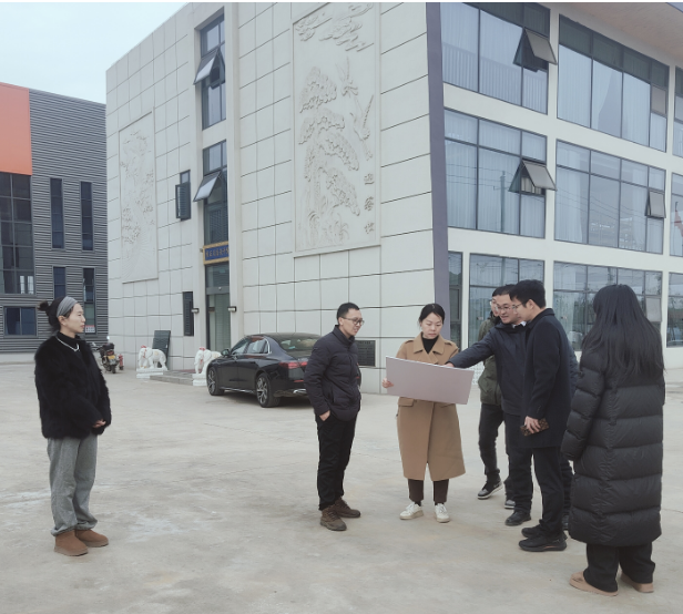 京山市丁市長蒞臨我司參觀調研